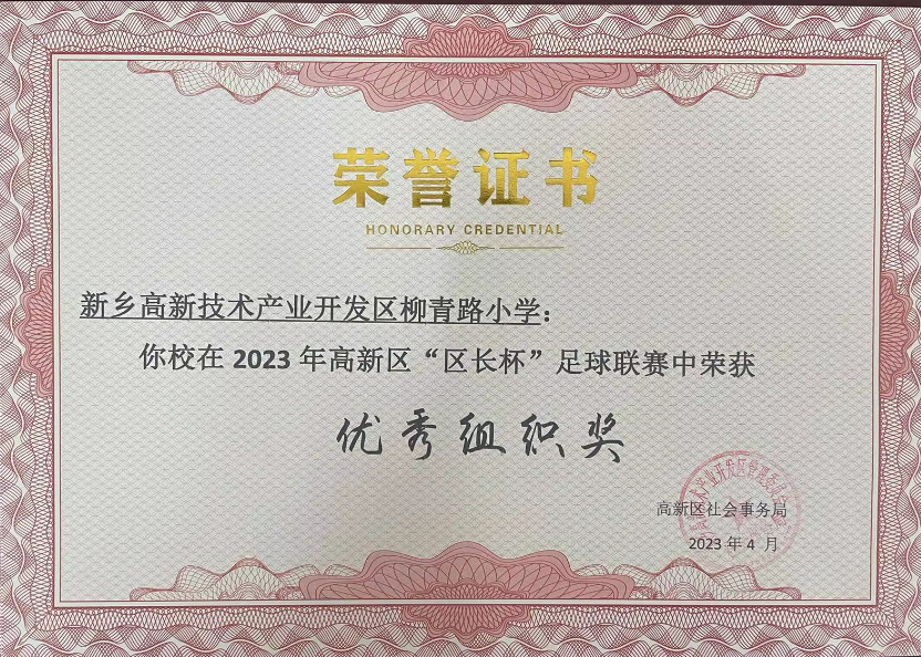 优秀组织奖