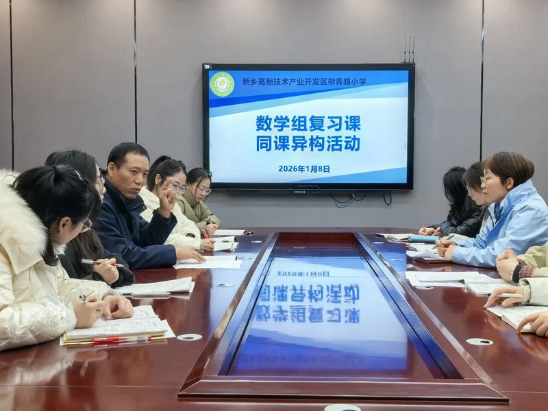 深耕复习课堂，异构同研提质——高新区柳青路小学同课异构纪实（七）